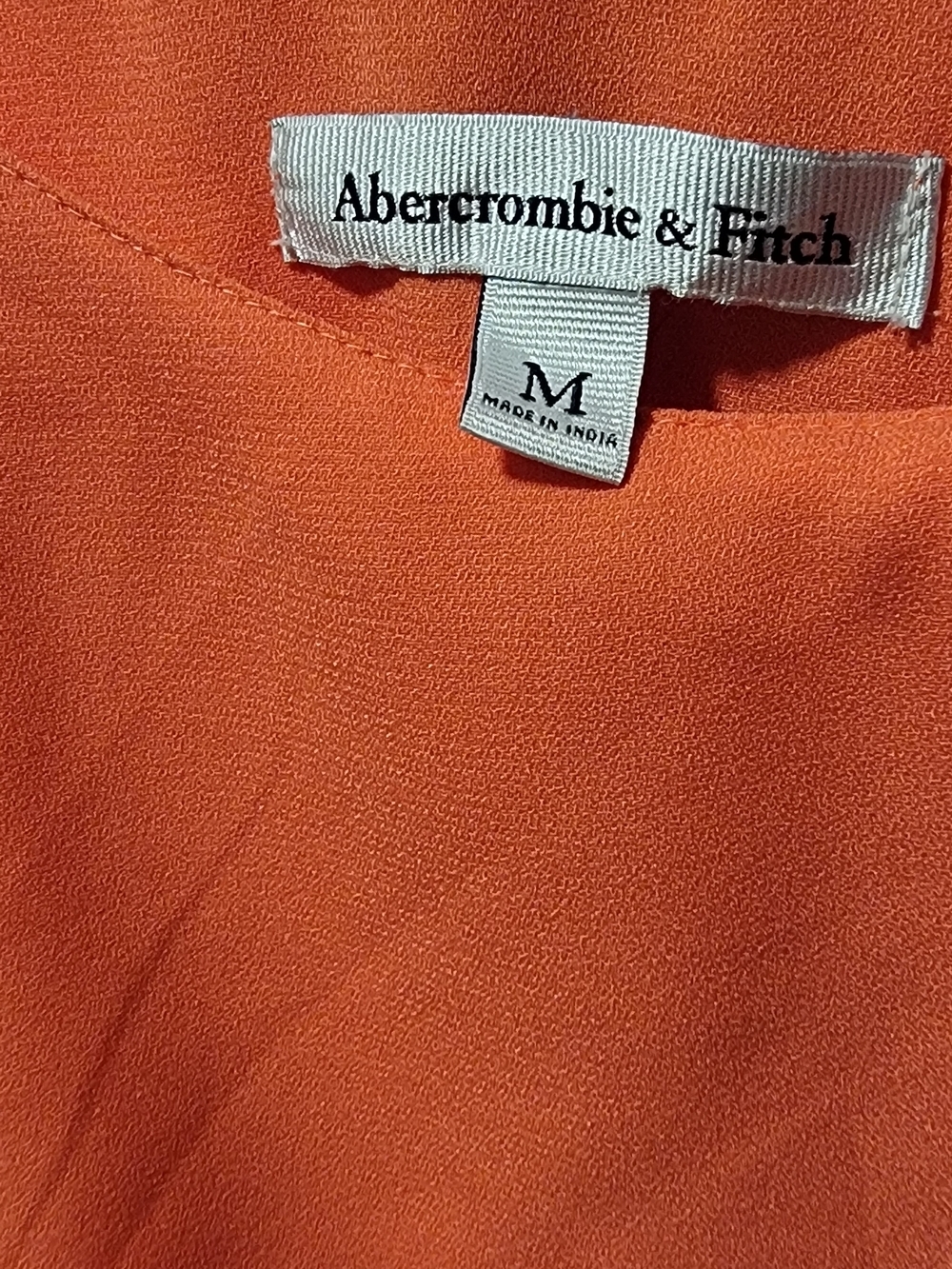 Abercrombie & Fitch Coral Layered Mini Dress - Picture 3 of 3